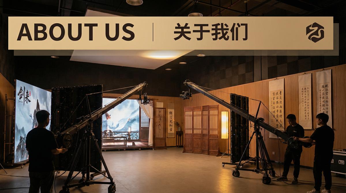 福利导航影视传媒公司拍摄现场