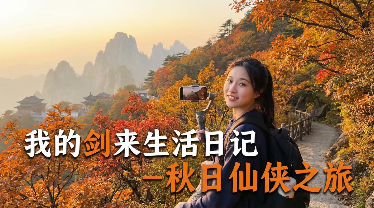 福利导航生活视频 - 福利导航户外生活视频：秋日山野Vlog | 手持稳定器视频教程